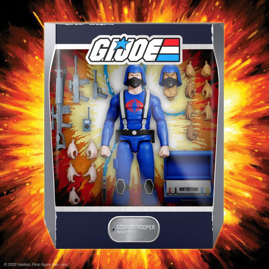 SUPER7 - G.I. Joe Ultimates - Cobra Trooper (Infantry) - Action Figure - Without Shipper