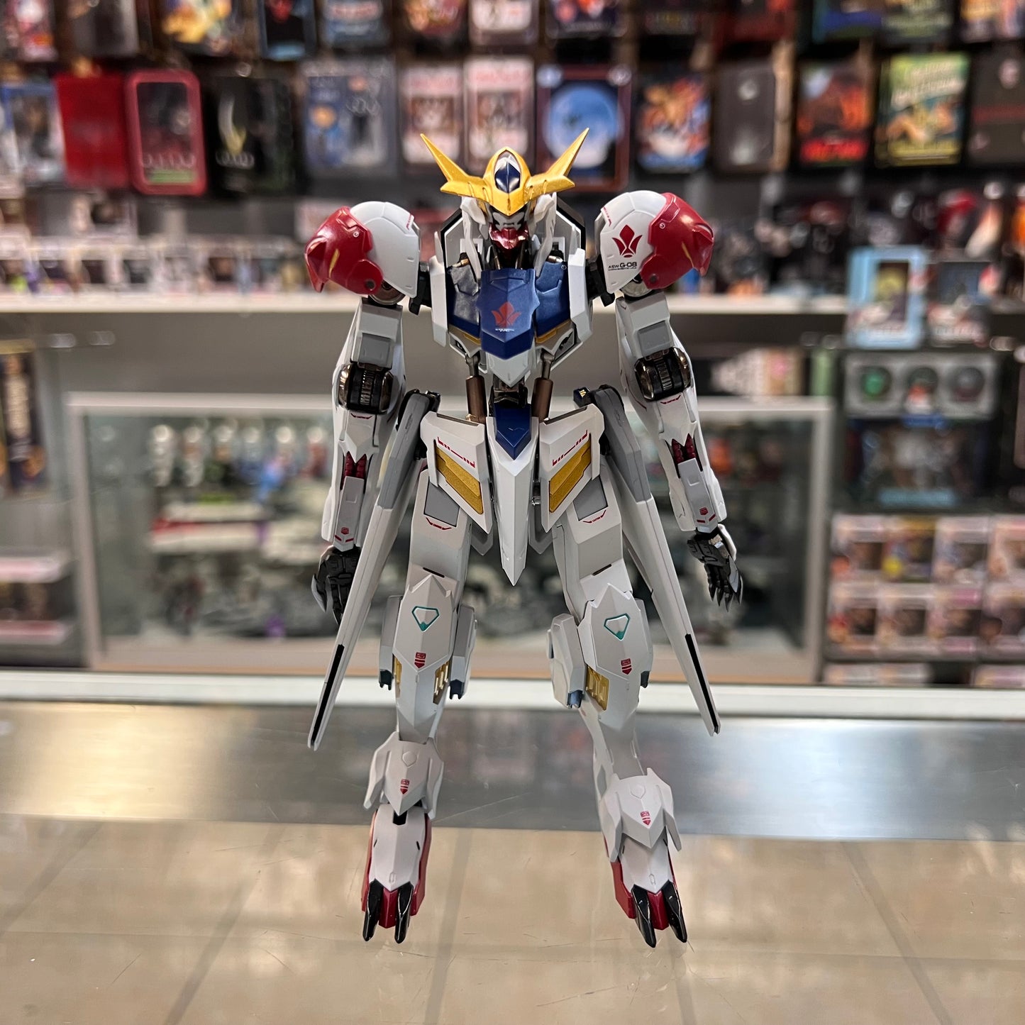 Bandai Metal Robot Spirits Gundam Barbatos Lupus Figure (Gundam: Iron-Blooded Orphans) - ASW-G-08 [OPEN BOX]