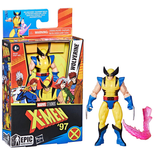 X-Men 97 Epic Hero Series Wolverine 4" Action Figure