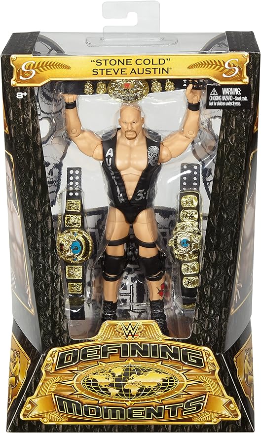 Mattel - WWE Defining Moments - "Stone Cold Steve Austin" - 2015 - Action Figure