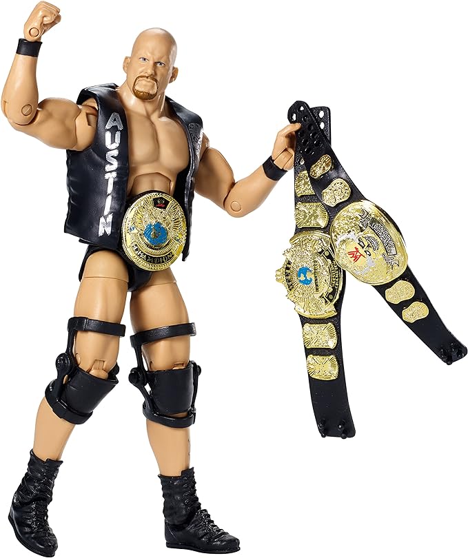 Mattel - WWE Defining Moments - "Stone Cold Steve Austin" - 2015 - Action Figure