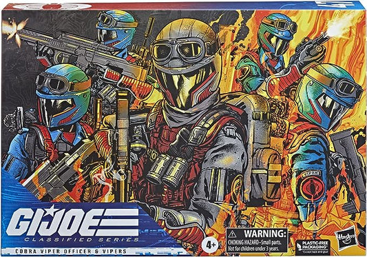 G.I. Joe Classified Series Cobra Viper Officer & Vipers Figures - 47
