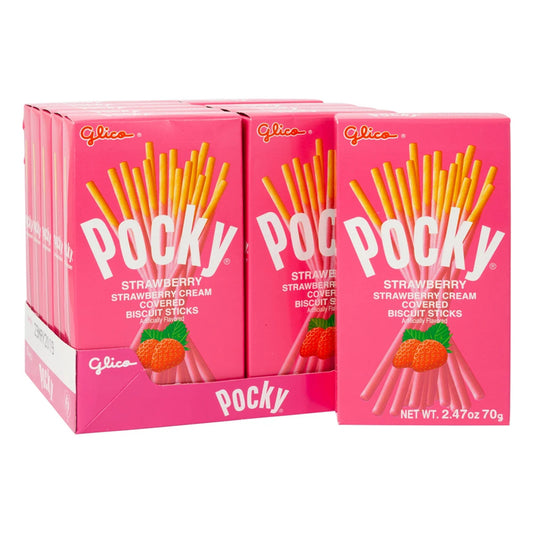 Pocky Strawberry Large Box 2.47 Ounce