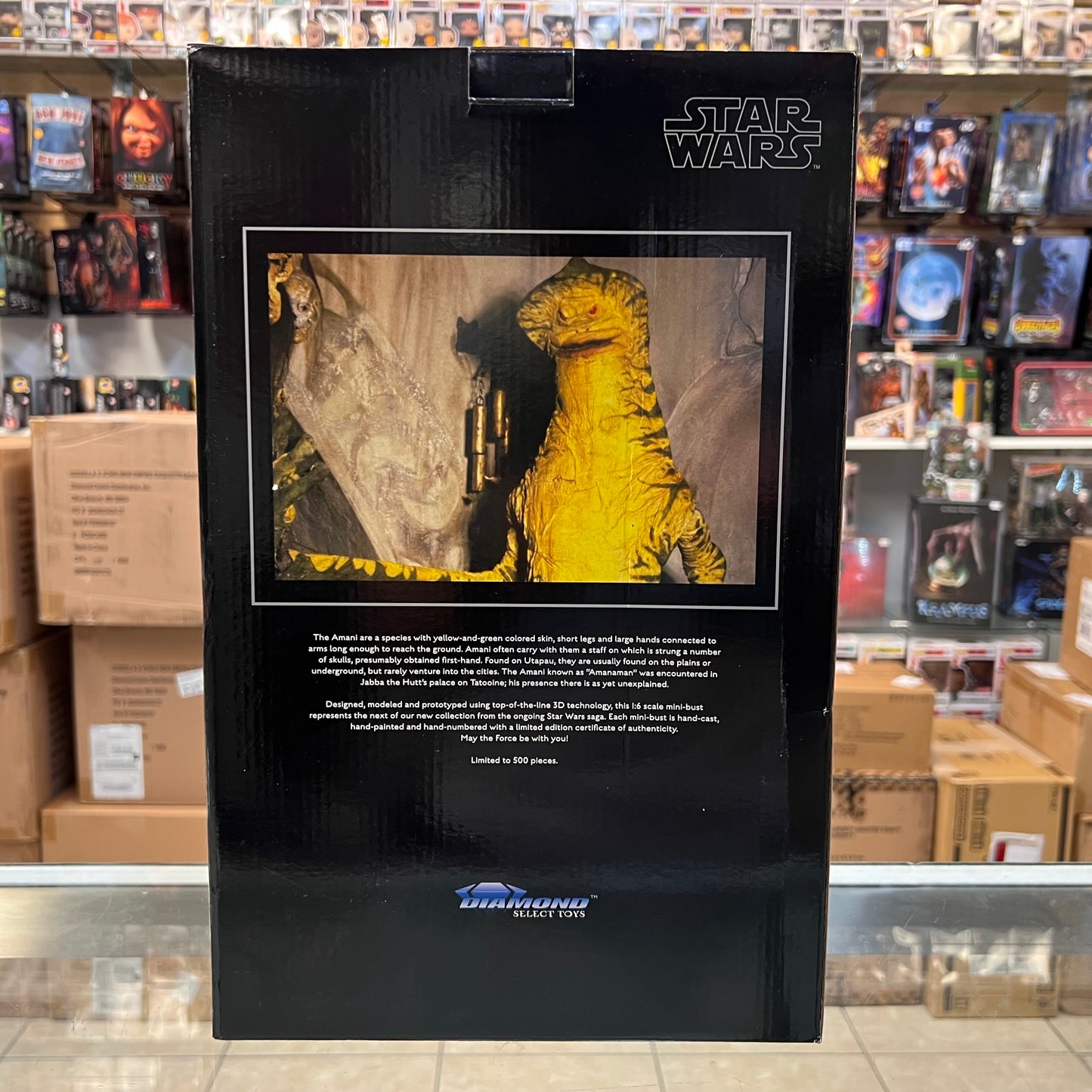 Gentle Giant - Star Wars Amanaman Collectible Mini Bust - 2019 Premier Guild Gift