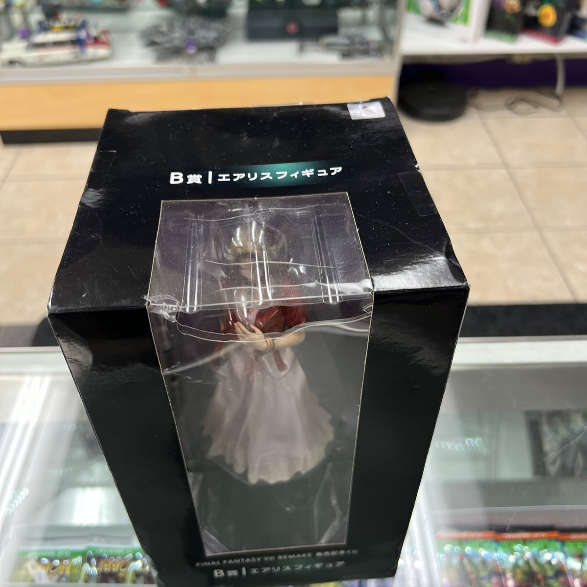 Aerith Figure - Release Celebration Kuji B - Final Fantasy VII Remake *BAD BOX* *SEE PHOTOS*