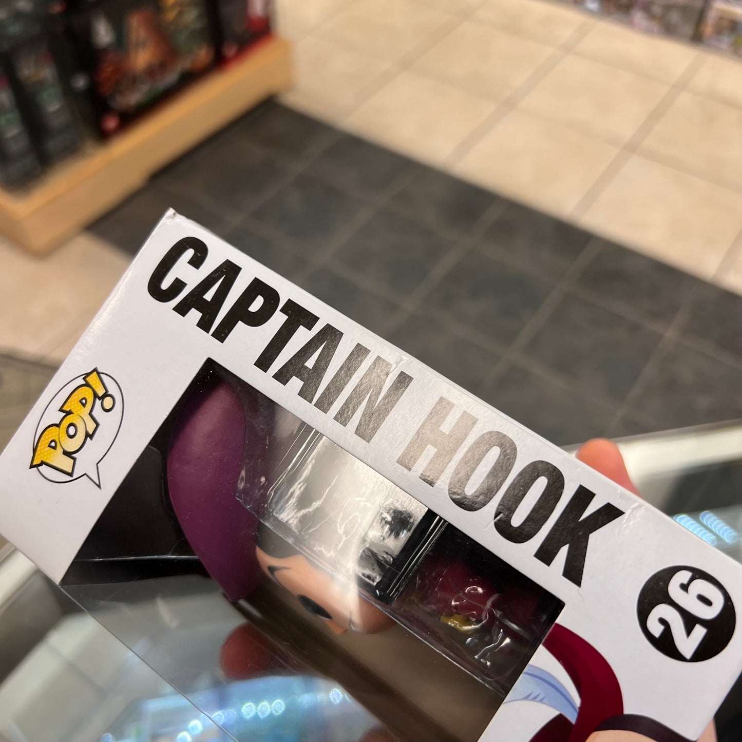 Funko Pop! Disney - Captain Hook - #26 (VAULTED) BAD BOX!