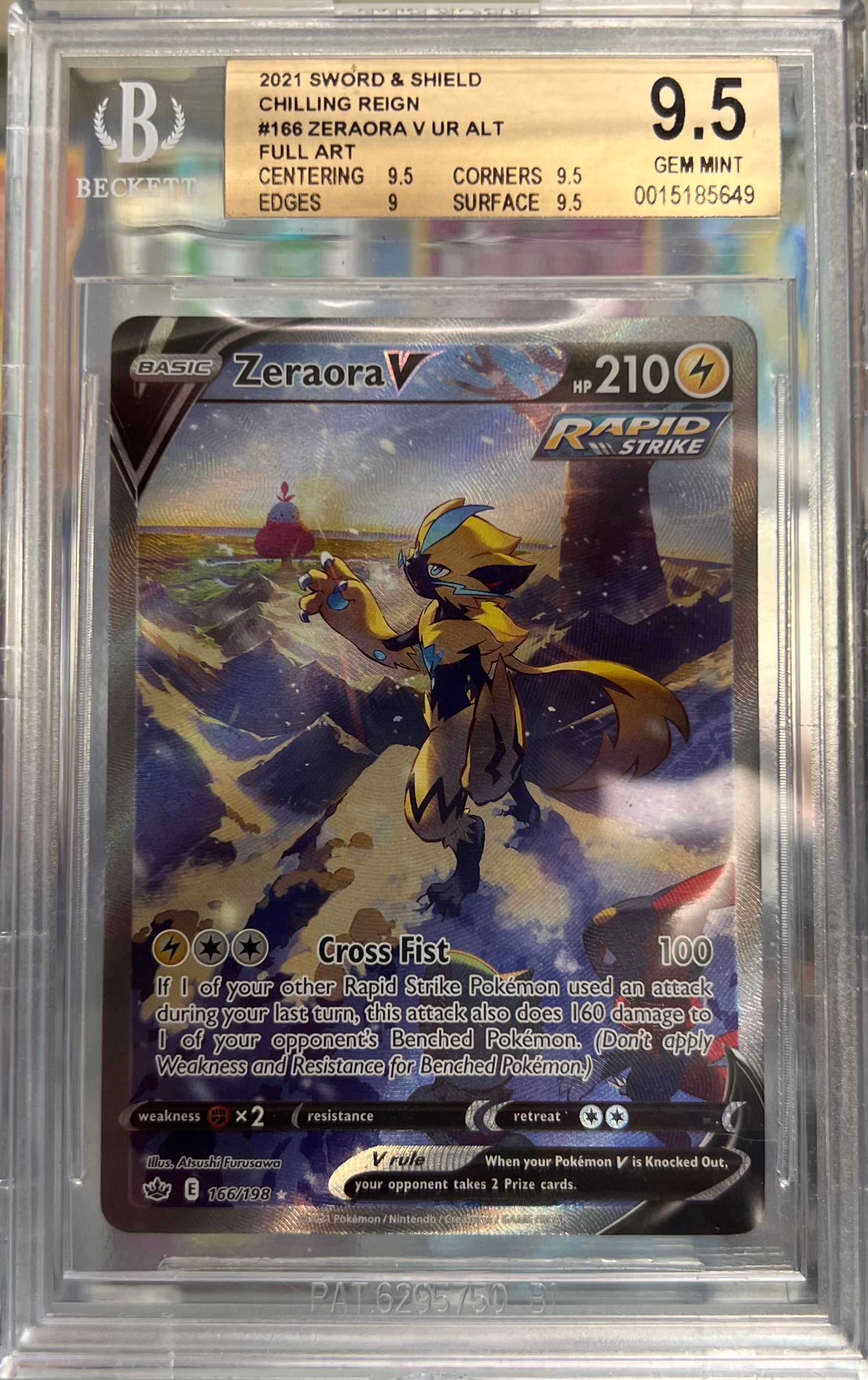 Zeraora V high quality Alt Art SGC 10