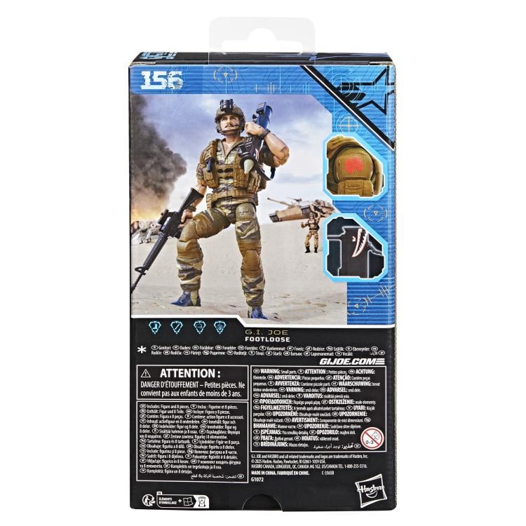 G.I. Joe Classified Series - Footloose (G.I. Joe) - #156