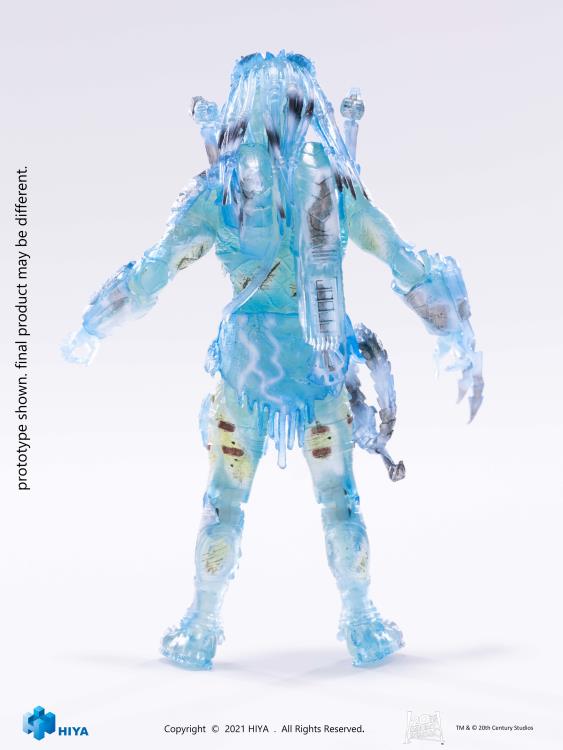 HIYA TOYS - Alien vs. Predator: Requiem Wolf Predator (Active Camouflage) 1:18 Scale PX Previews Exclusive Figure