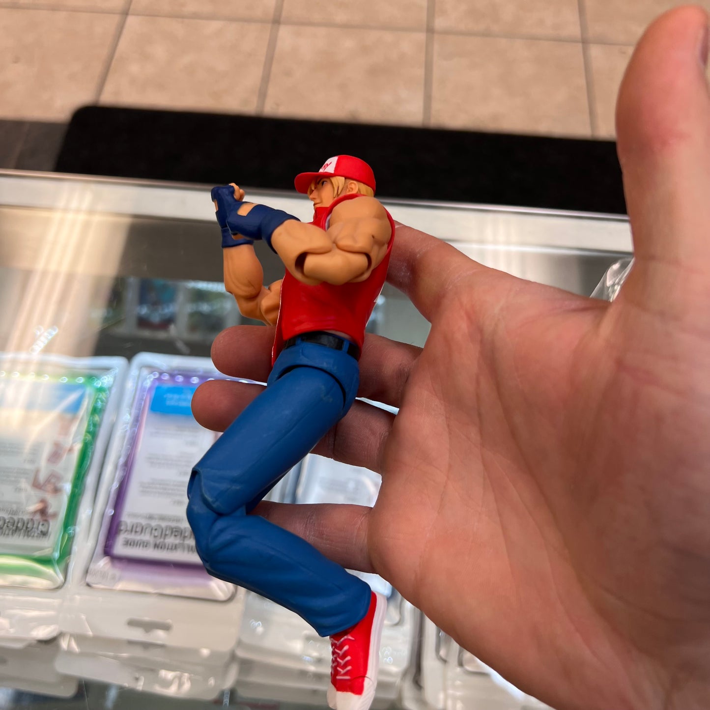 Storm Collectibles - The King of Fighters '98 - Terry Bogard 1/12 Scale Action Figure OPEN BOX SEE PHOTOS