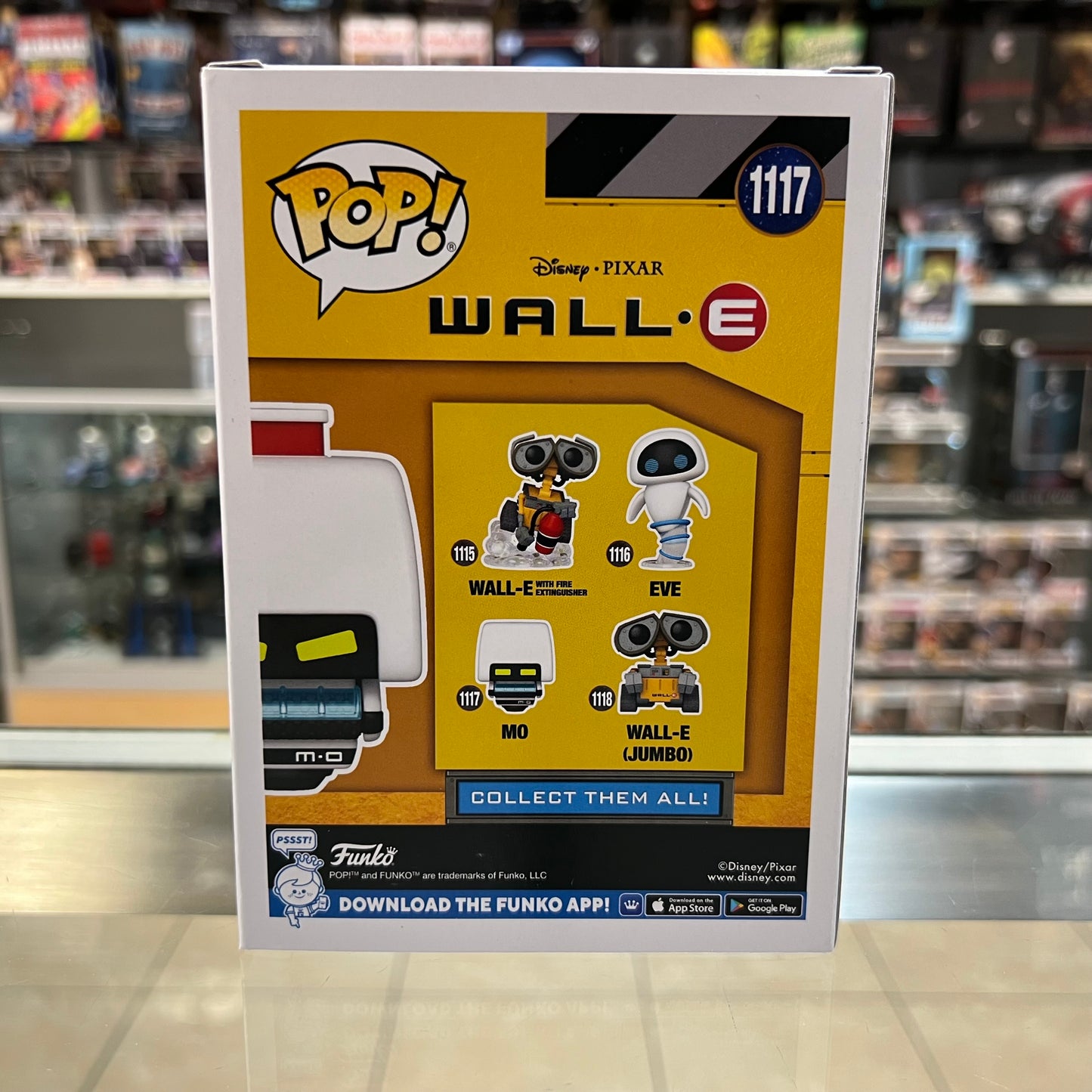 Funko Pop! Disney Pixar - Wall-E - MO - Chase - 1117