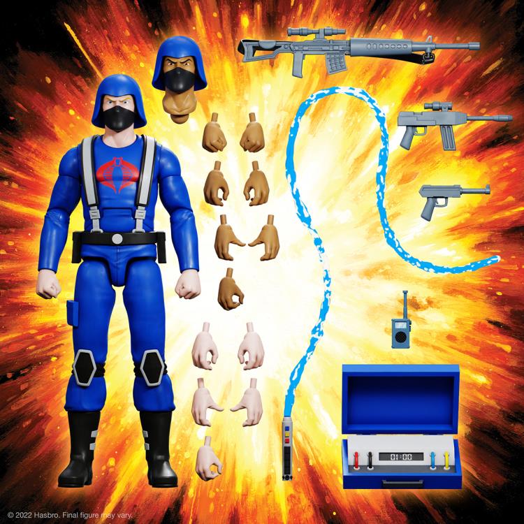 SUPER7 - G.I. Joe Ultimates - Cobra Trooper (Infantry) - Action Figure - Without Shipper