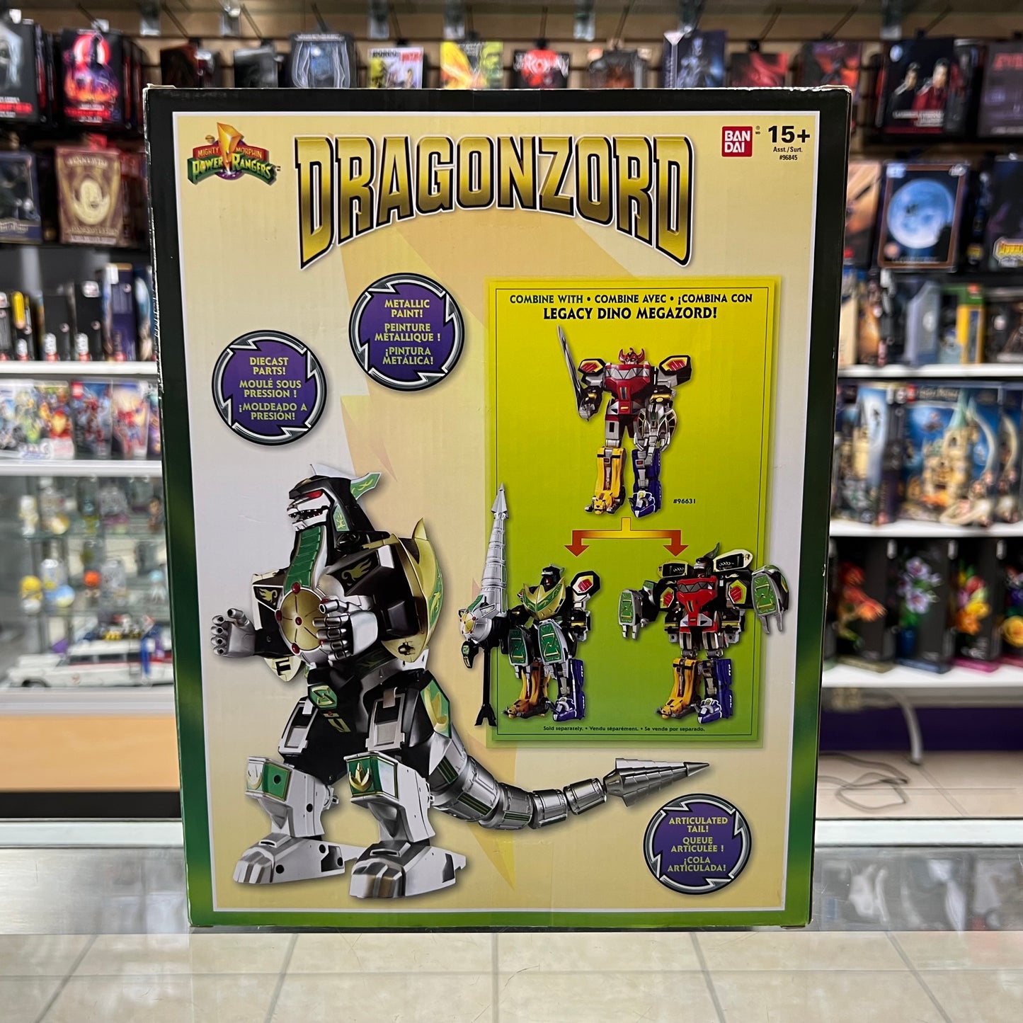 Mighty Morphin Power Rangers Legacy - Green Dragonzord - 2014