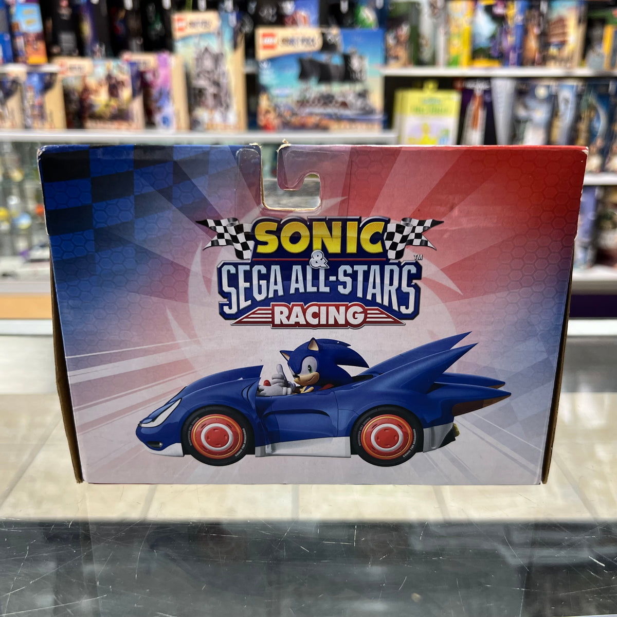 Sonic The Hedgehog - Sega All-Stars Racing - Shadow w/ Dark Rider Motorcycle - 2010
