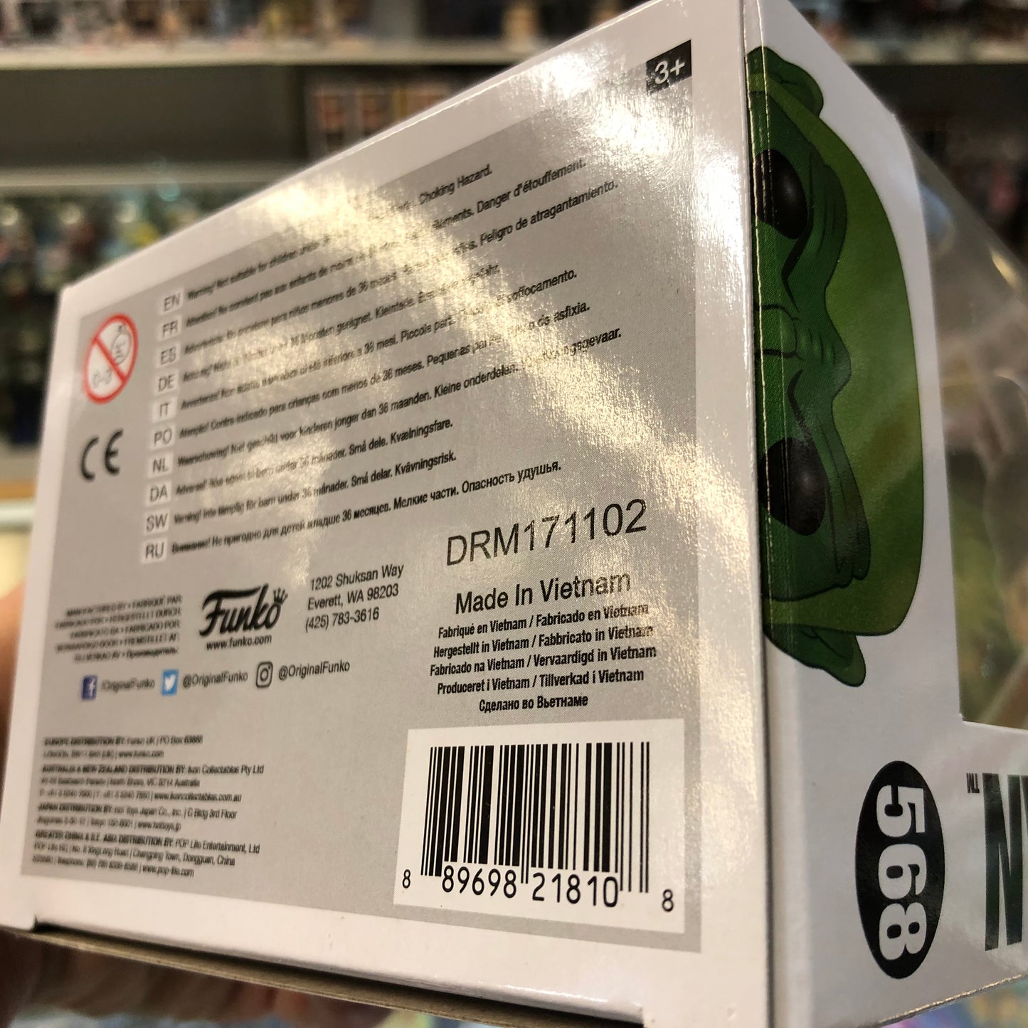 Funko Pop! Television - Masters of the Universe - Moss Man - Toys R Us - Flocked