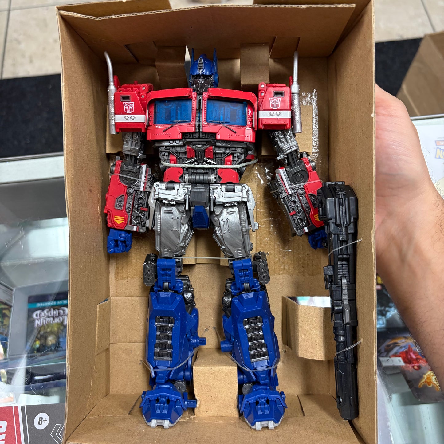 TRANSFORMERS MASTERPIECE MPM-12 BB OPTIMUS ACTION FIGURE RE-RUN