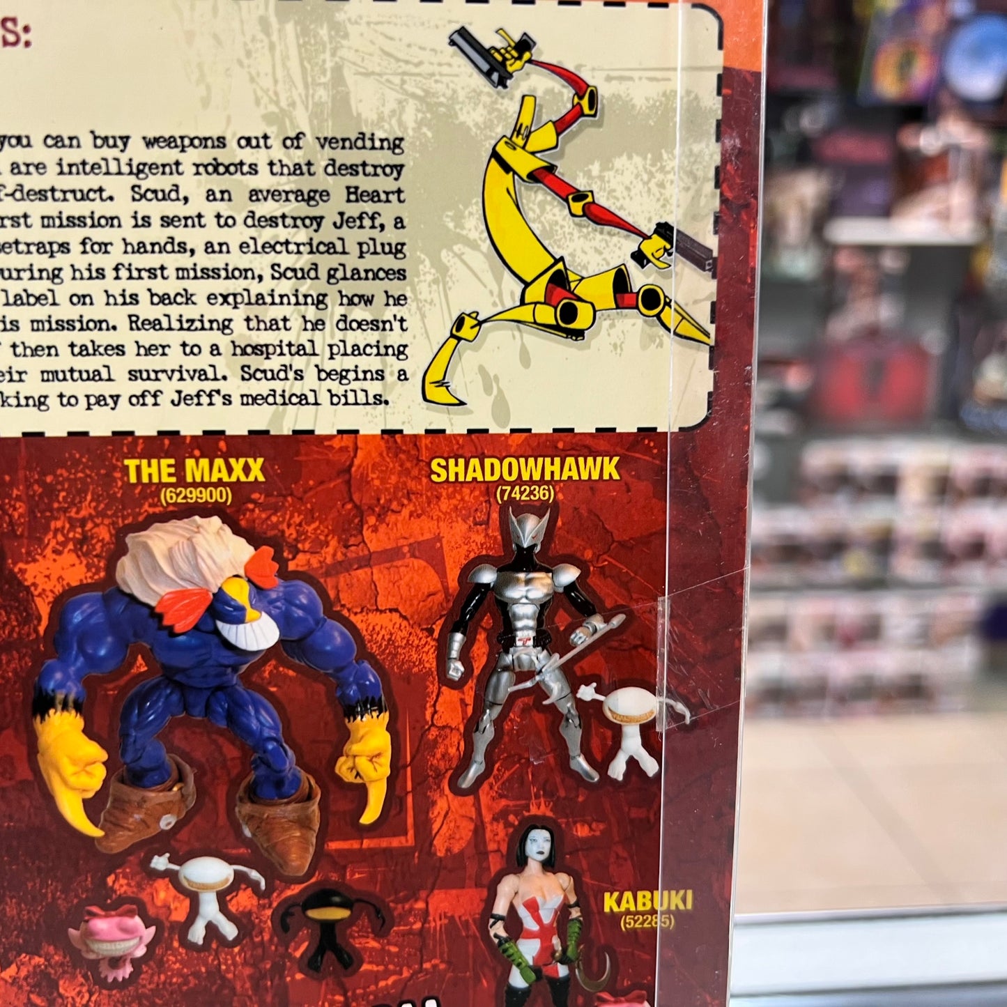 Shocker Toys - Scud The Disposable Assassin Action Figure - Comic Book Heroes