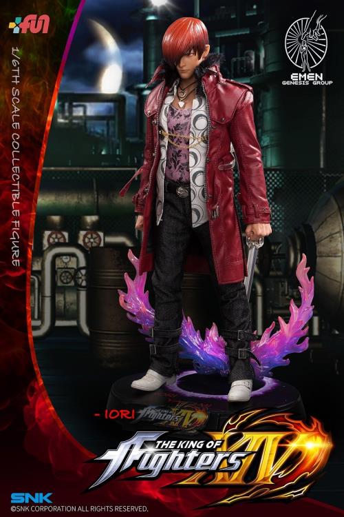 Emen Genesis Group - The King Of Fighters XIV - Iori Yagami 1/6 Scale Figure (OPEN BOX)