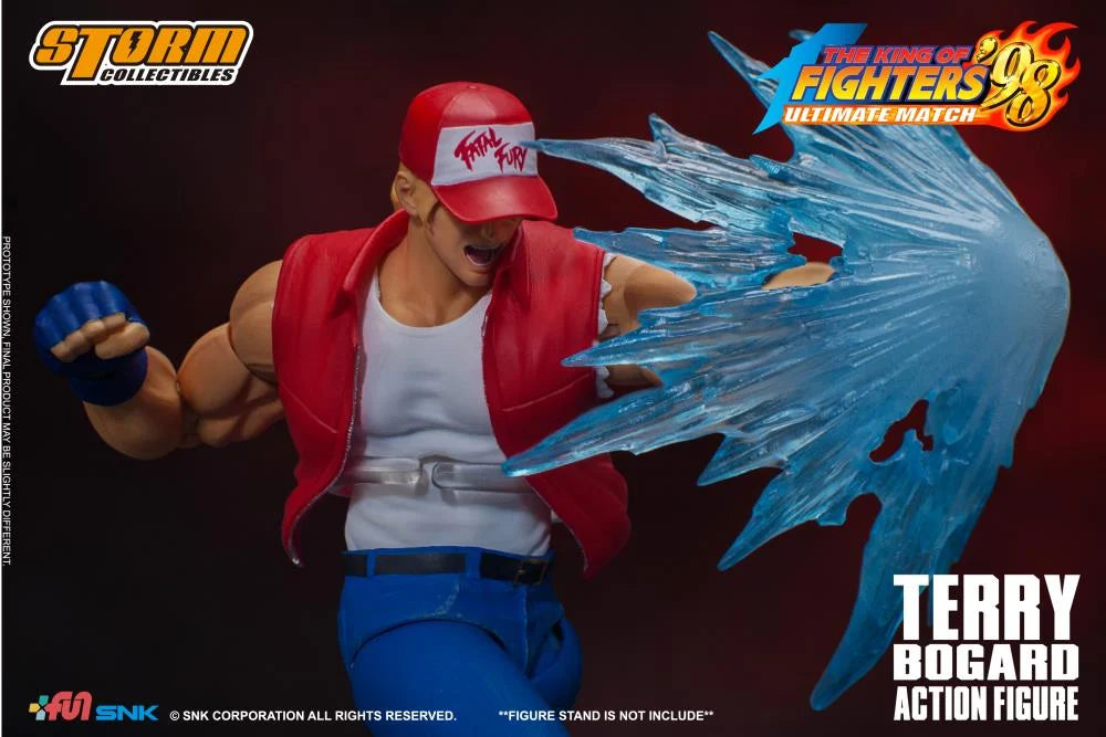 Storm Collectibles - The King of Fighters '98 - Terry Bogard 1/12 Scale Action Figure OPEN BOX SEE PHOTOS