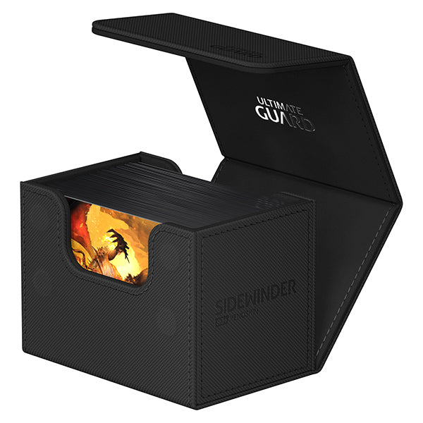 Deck Case: SideWinder 80+ Standard Size Monocolor - Black