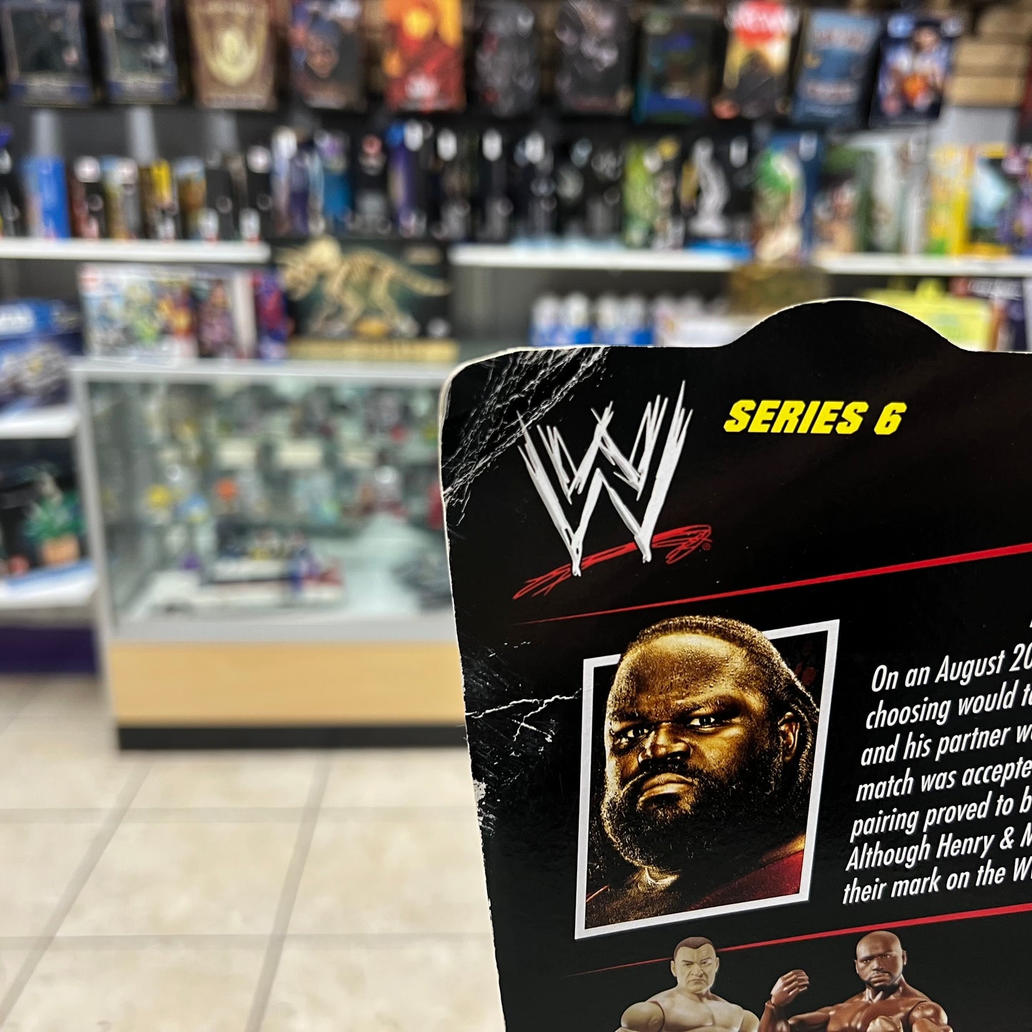 WWE Wrestling Battle Pack - Mark Henry & MVP Action Figure 2-Pack - Series 6 - MVP AUTOGRAPH (NO C.O.A.) SEE PICS!
