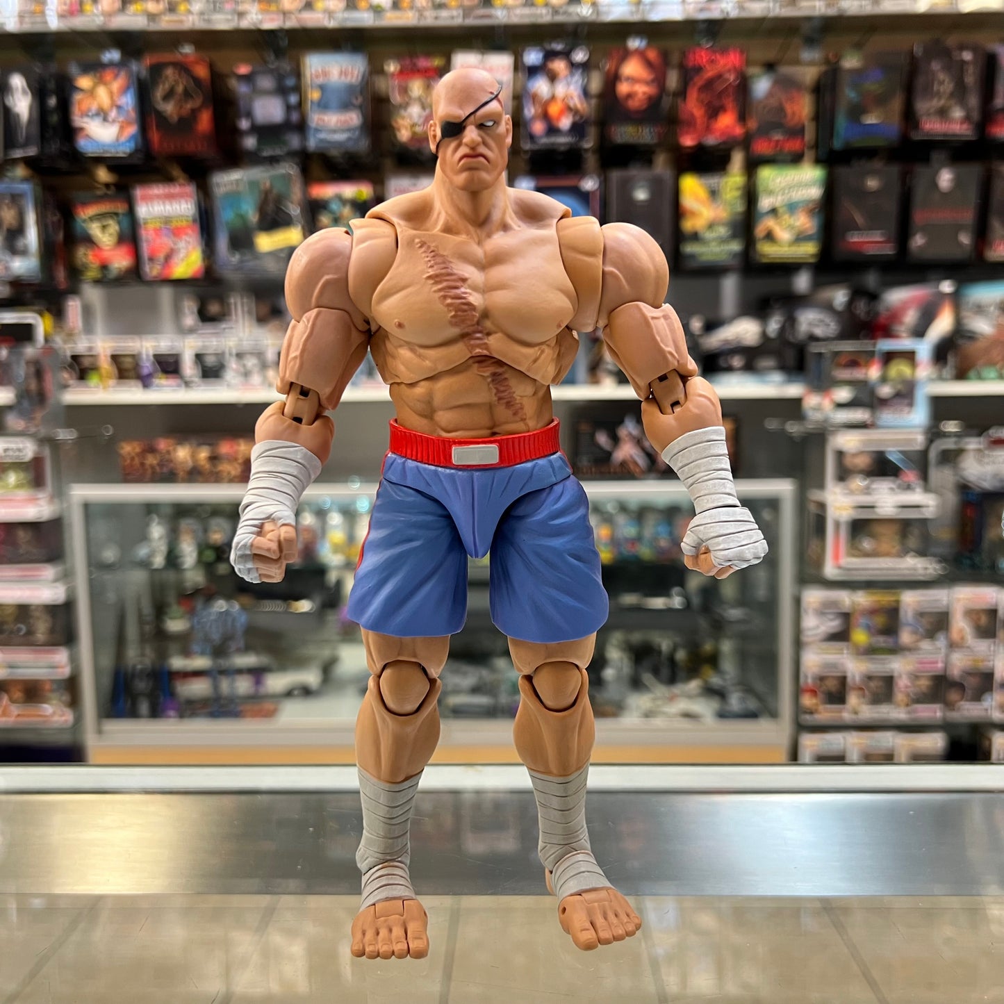 Storm Collectibles - Street Fighter II Sagat 1/12 Scale Figure (OPEN BOX)