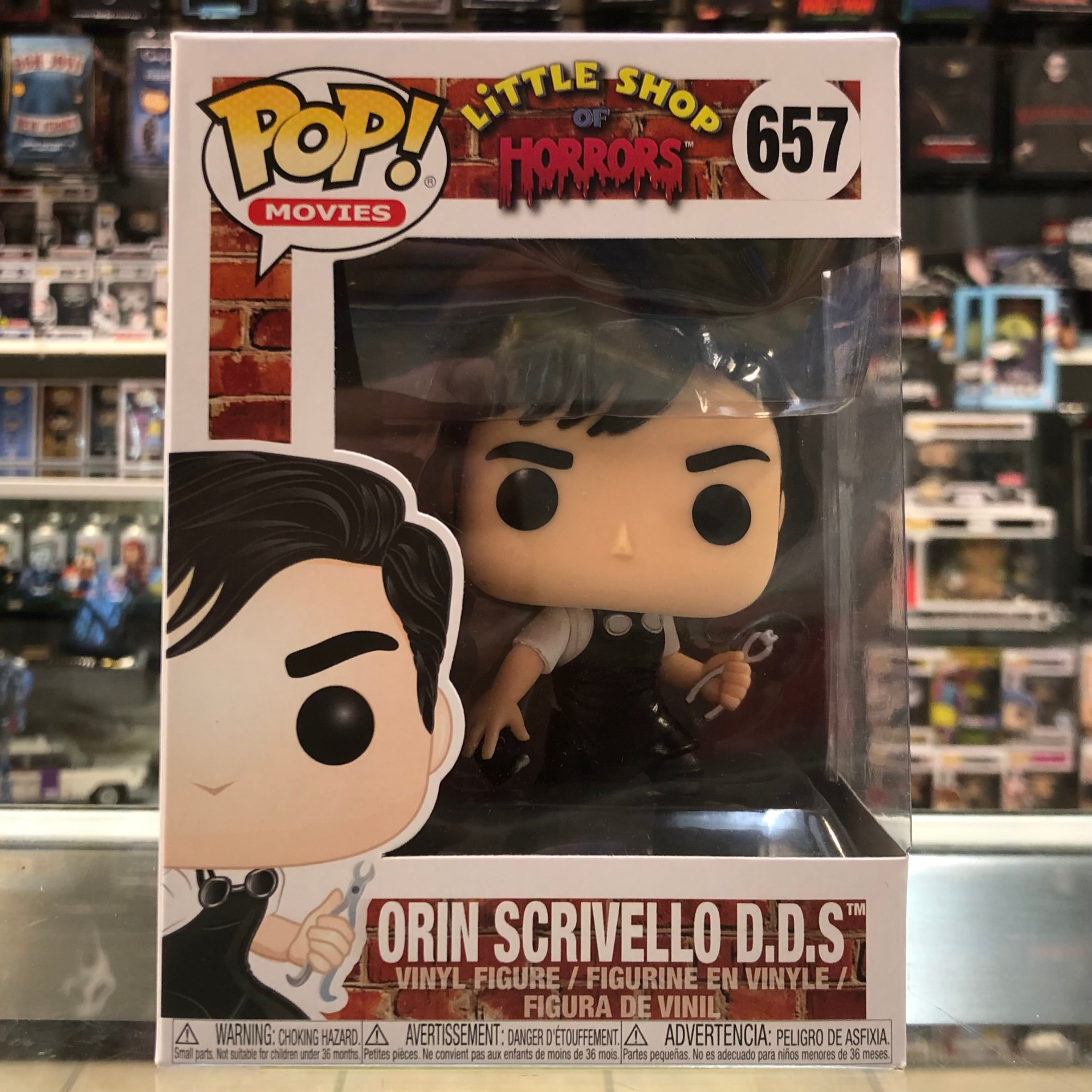 Funko Pop! Movies - Little Shop of Horrors - Orin Scrivello D.D.S. - 6 –  Cosmic Destroyer's Collectibles