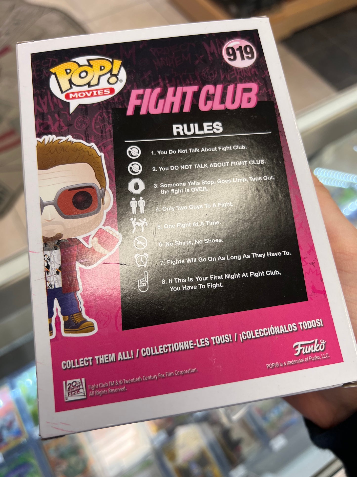 Funko Pop! Movies - Fight Club - Tyler Durden - 919