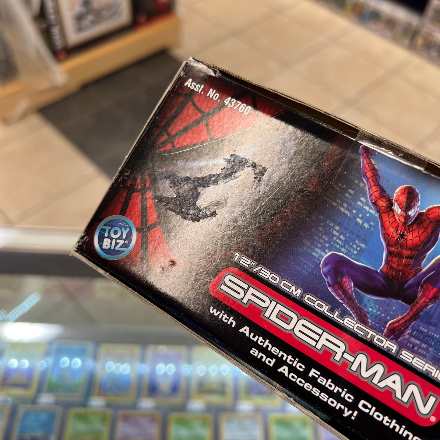 Toybiz 12in - Spider-Man Collector Series with Authentic Fabric Clothing (2001)