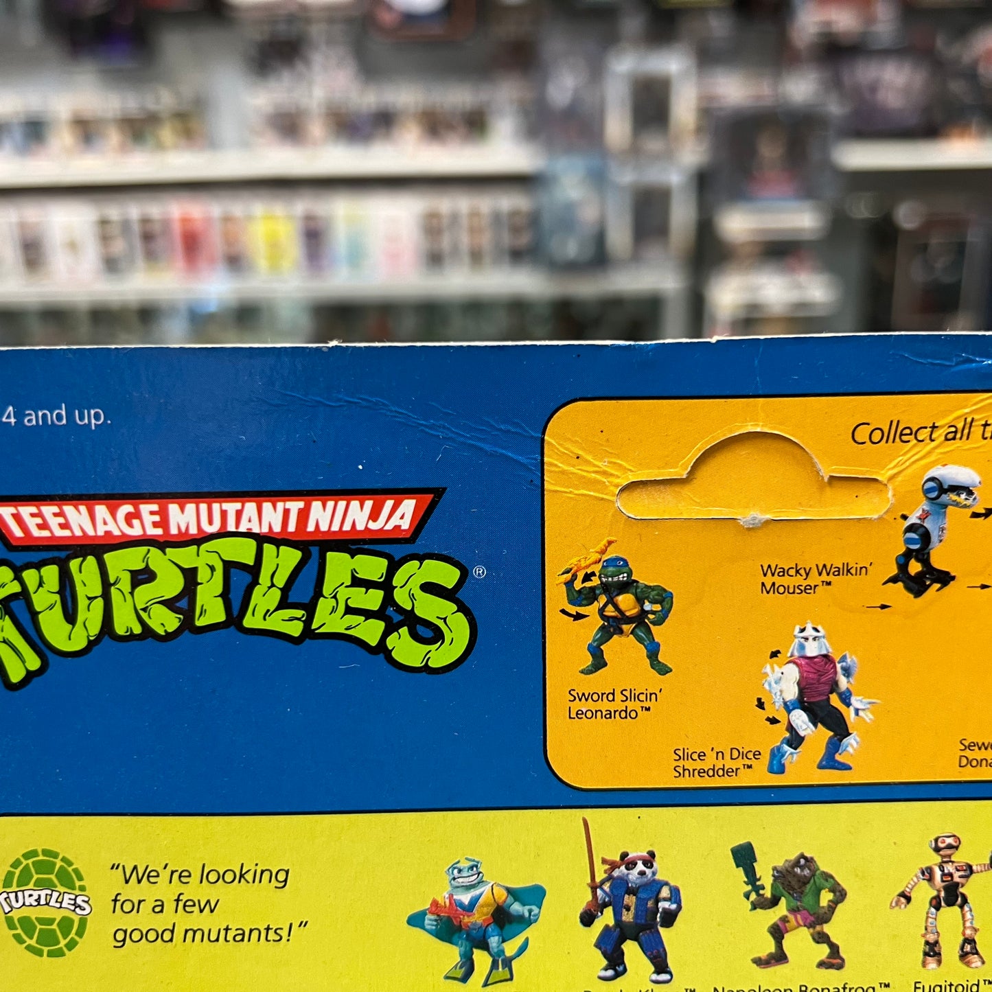 Teenage Mutant Ninja Turtles - Ray Fillet - Action Figure - In box - (1990)