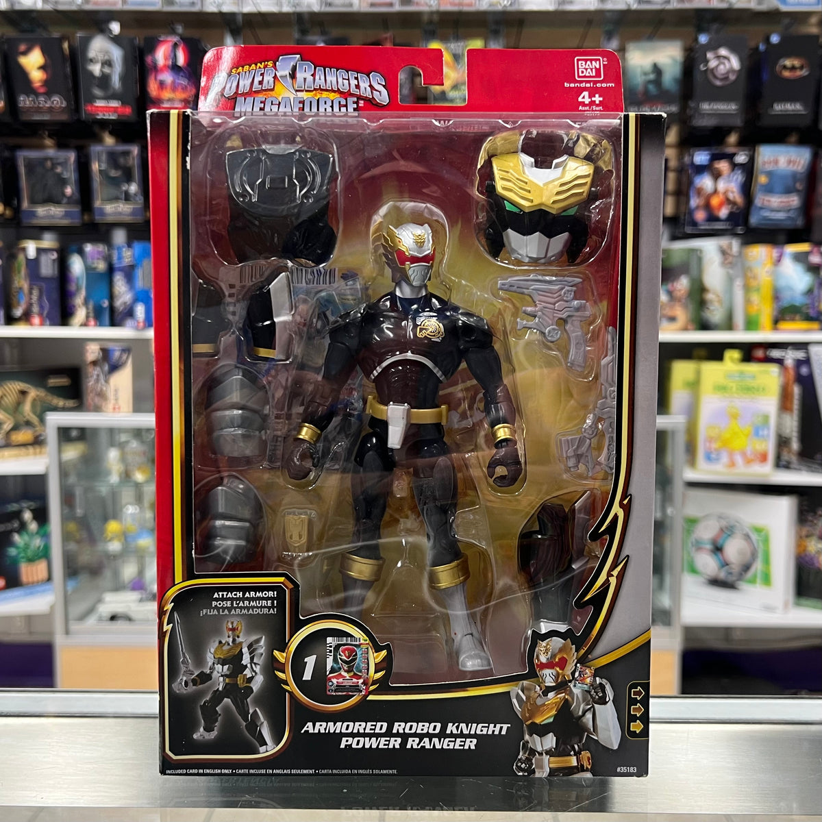 Power Rangers Megaforce - Armored Robo Knight Power Ranger Action Figure - 2013