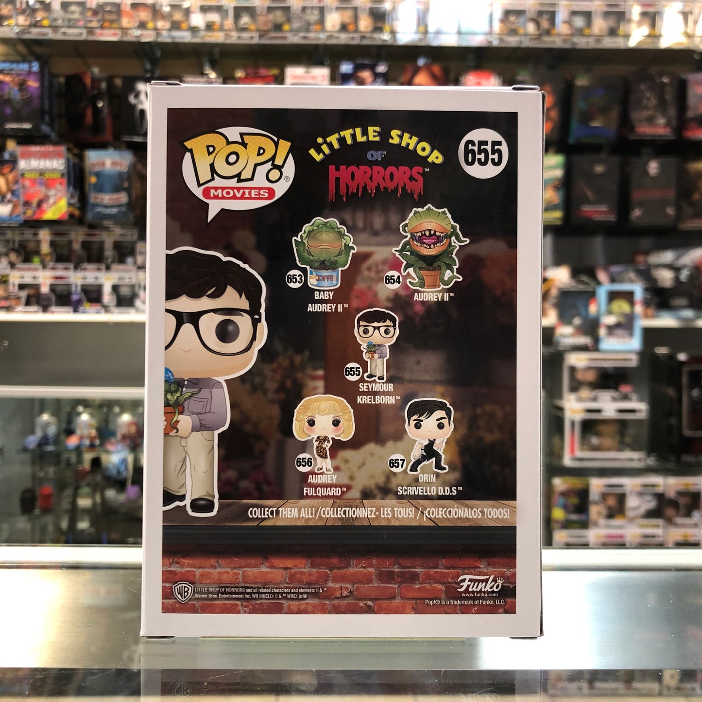 Funko Pop! Movies - Little Shop of Horrors - Seymour Krelborn - 655