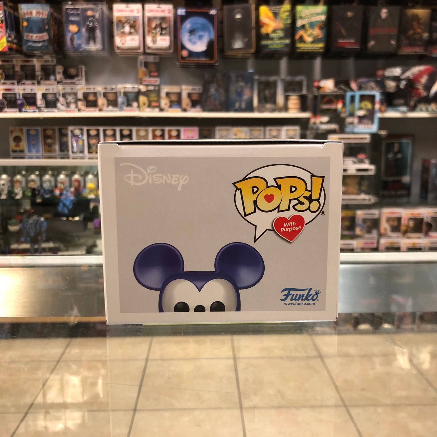 Funko Pop! Disney - Mickey Mouse (Make-A-Wish) Metallic Blue - SE