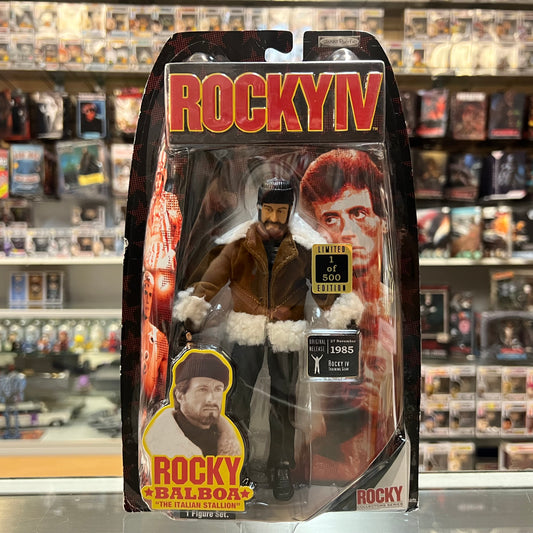 Rocky IV Movie Rocky Balboa Training Gear - 1 of 500 Flocked Beard Jakks Pacific Toys (2007)