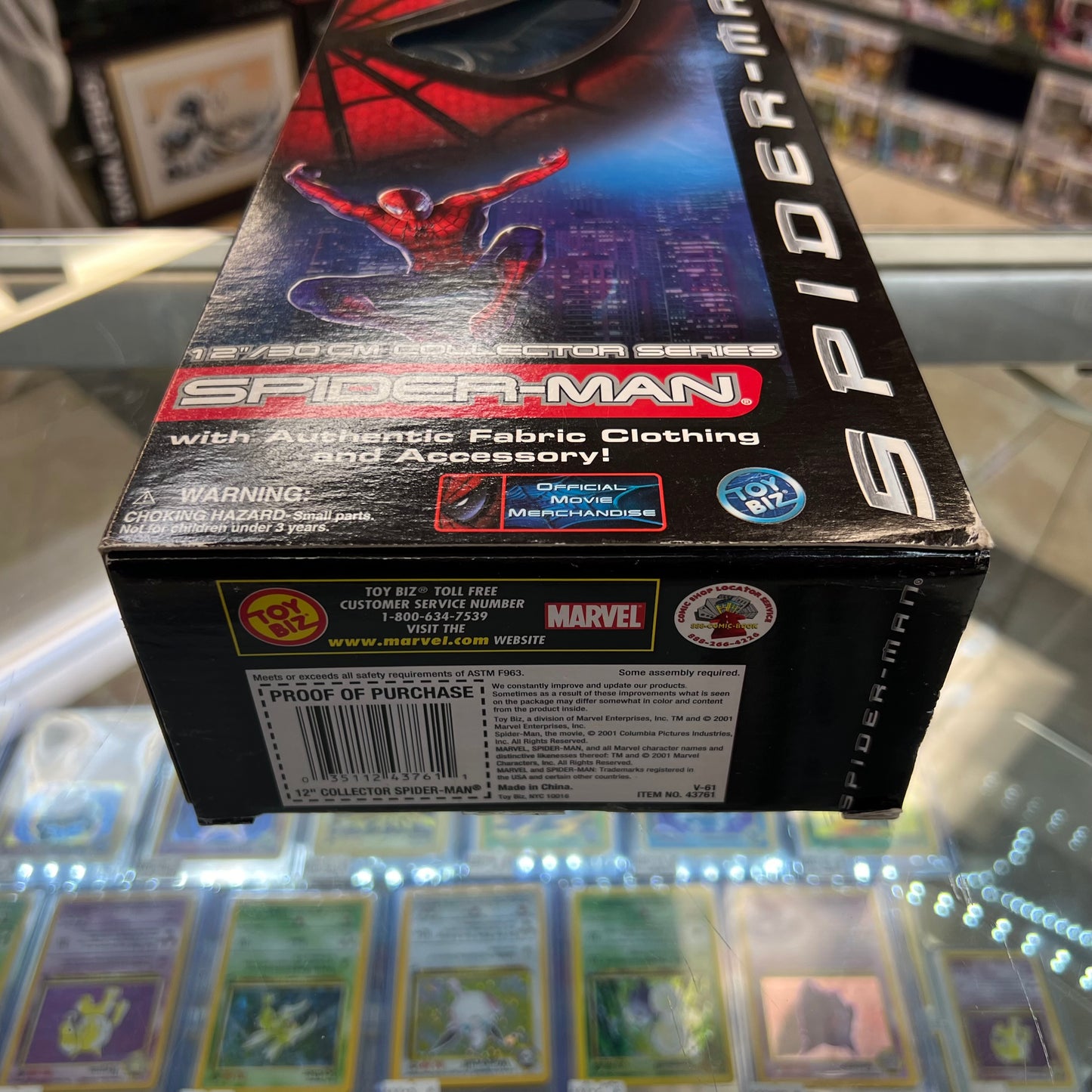 Toybiz 12in - Spider-Man Collector Series with Authentic Fabric Clothing (2001)