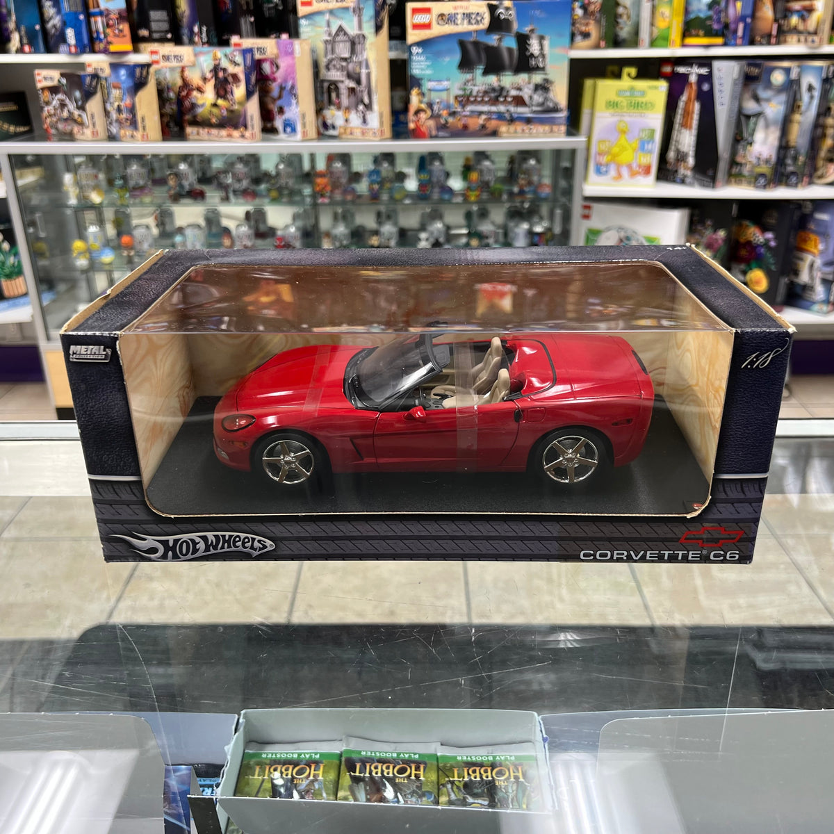 Hot Wheels Elite - Corvette C6  - Metal Collection - 1:18 scale *SEE PHOTOS*