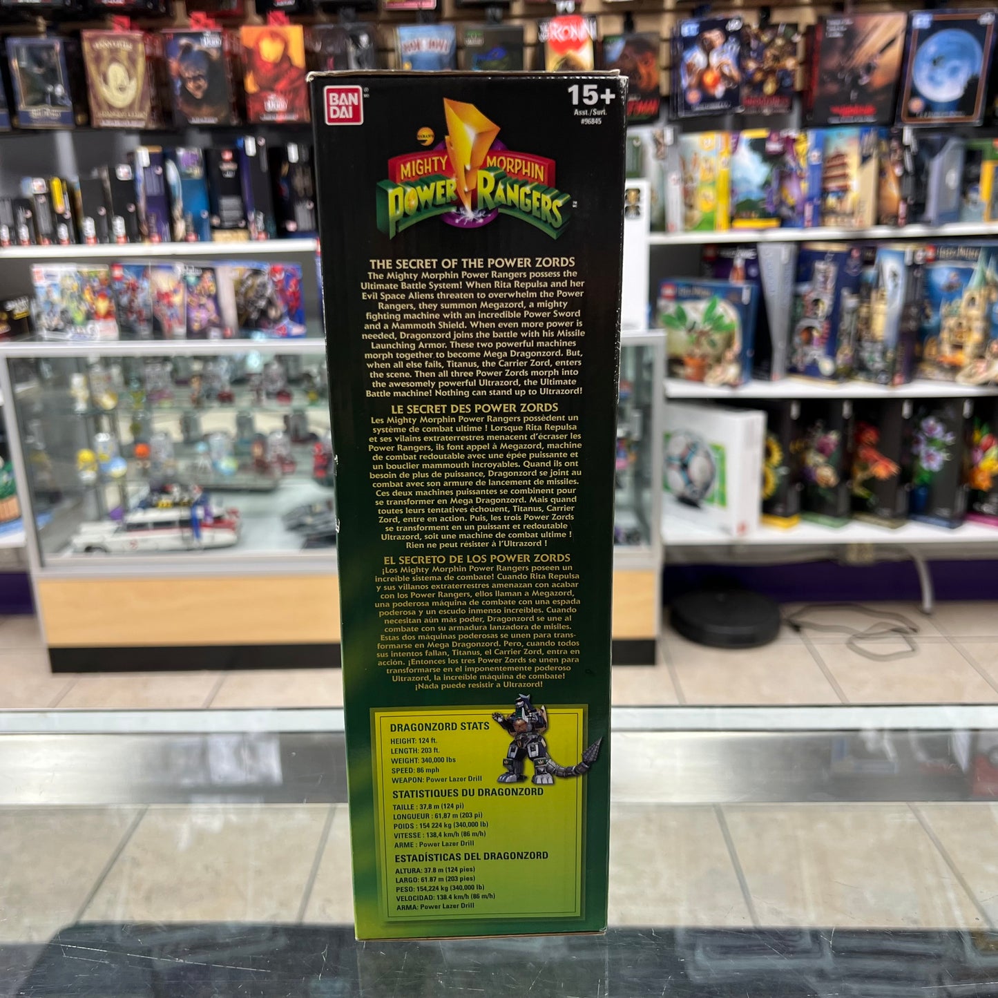 Mighty Morphin Power Rangers Legacy - Green Dragonzord - 2014