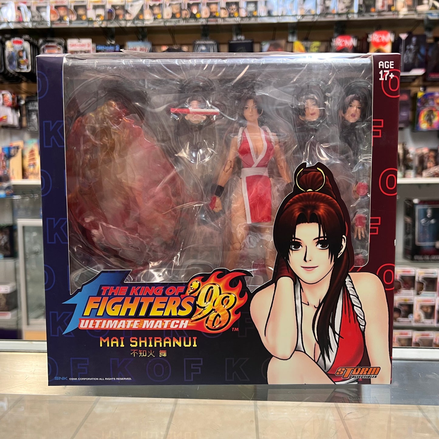 Storm Collectibles - The King of Fighters '98 Ultimate Match - Mai Shiranui  1/12 Scale Action Figure (OPEN BOX)