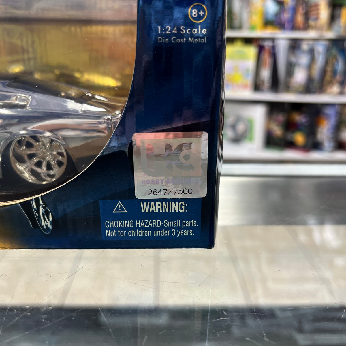 Jada Toys - Bigtime Muscle - 1967 Shelby GT-500 (Hard Top / Chrome) - 1:24 Scale - 2006