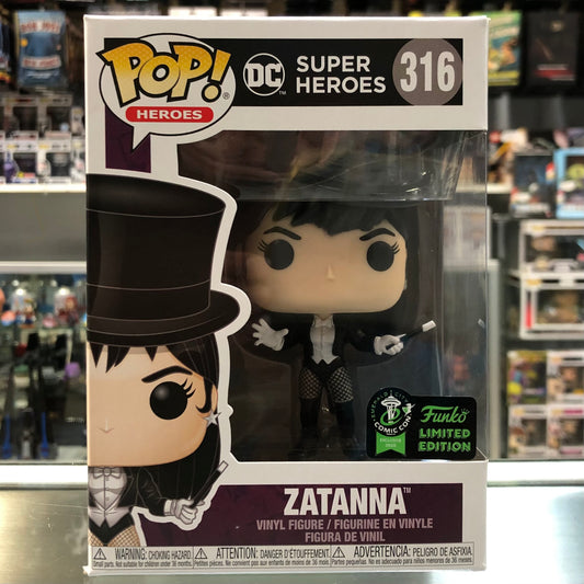 Funko Pop! Heroes - Zantanna - DC Super Heroes - 316 - ECCC Exclusive 2020