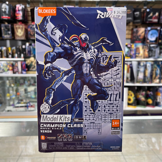 Blokees - Marvel Rivals Champion Class - Venom Model Kit - MAJOR BOX DAMAGE (SEE PICS)