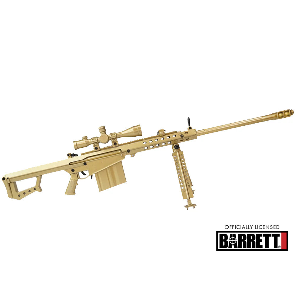 Miniature Barrett 82A1 Die Cast Model Kit - (BARRETT 50cal Model - Gold)