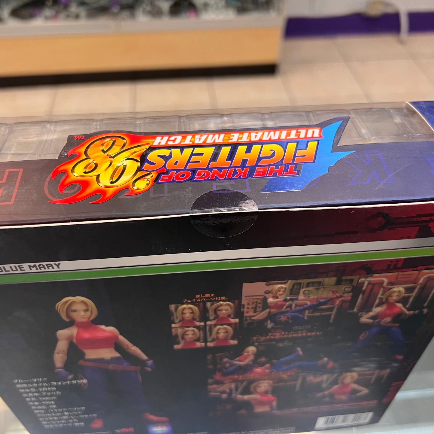 Storm Collectibles - The King of Fighters '98: Ultimate Match Blue Mary 1/12 Scale (OPEN BOX)