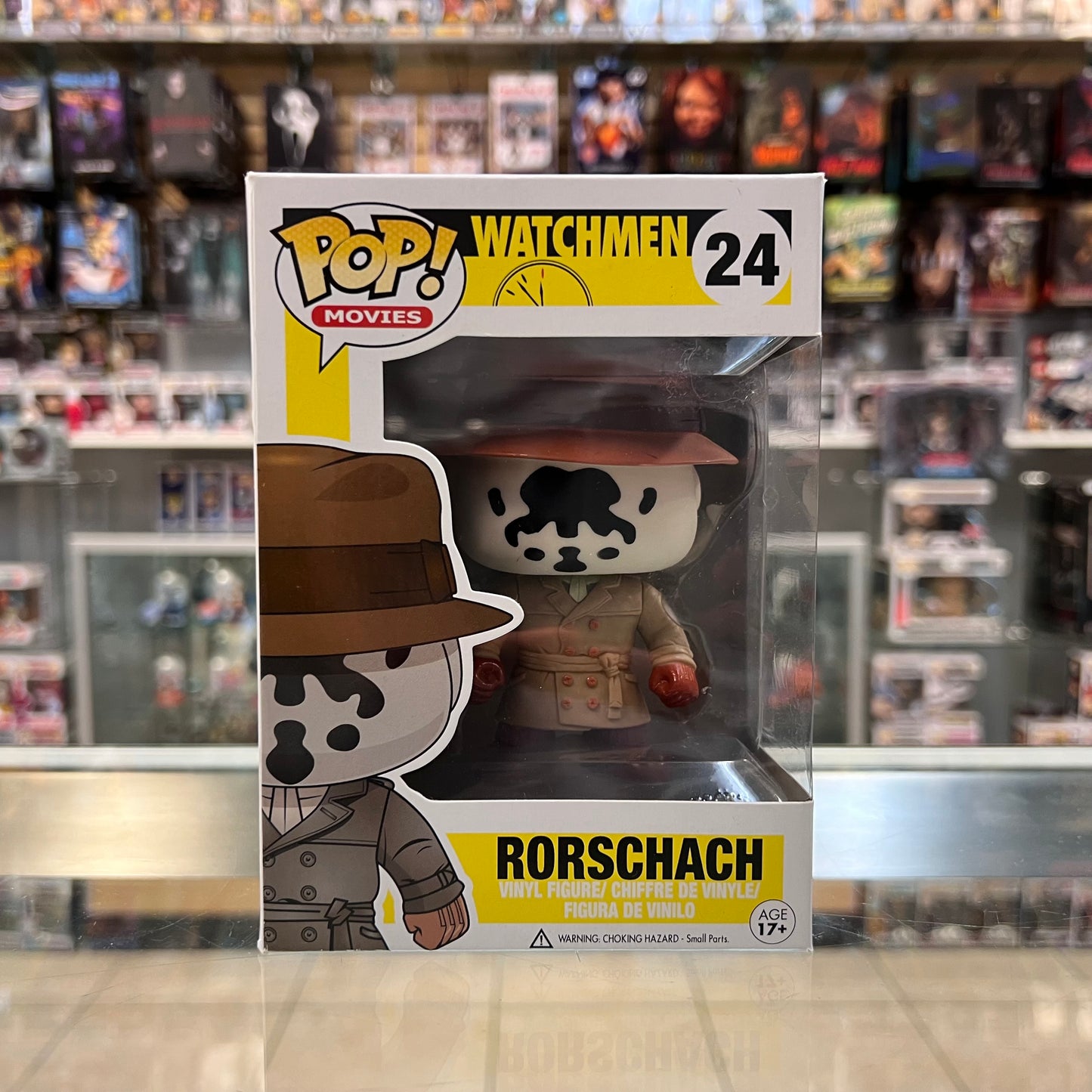 Funko Pop! Movies - Watchmen - Rorschach - #24 (VAULTED)