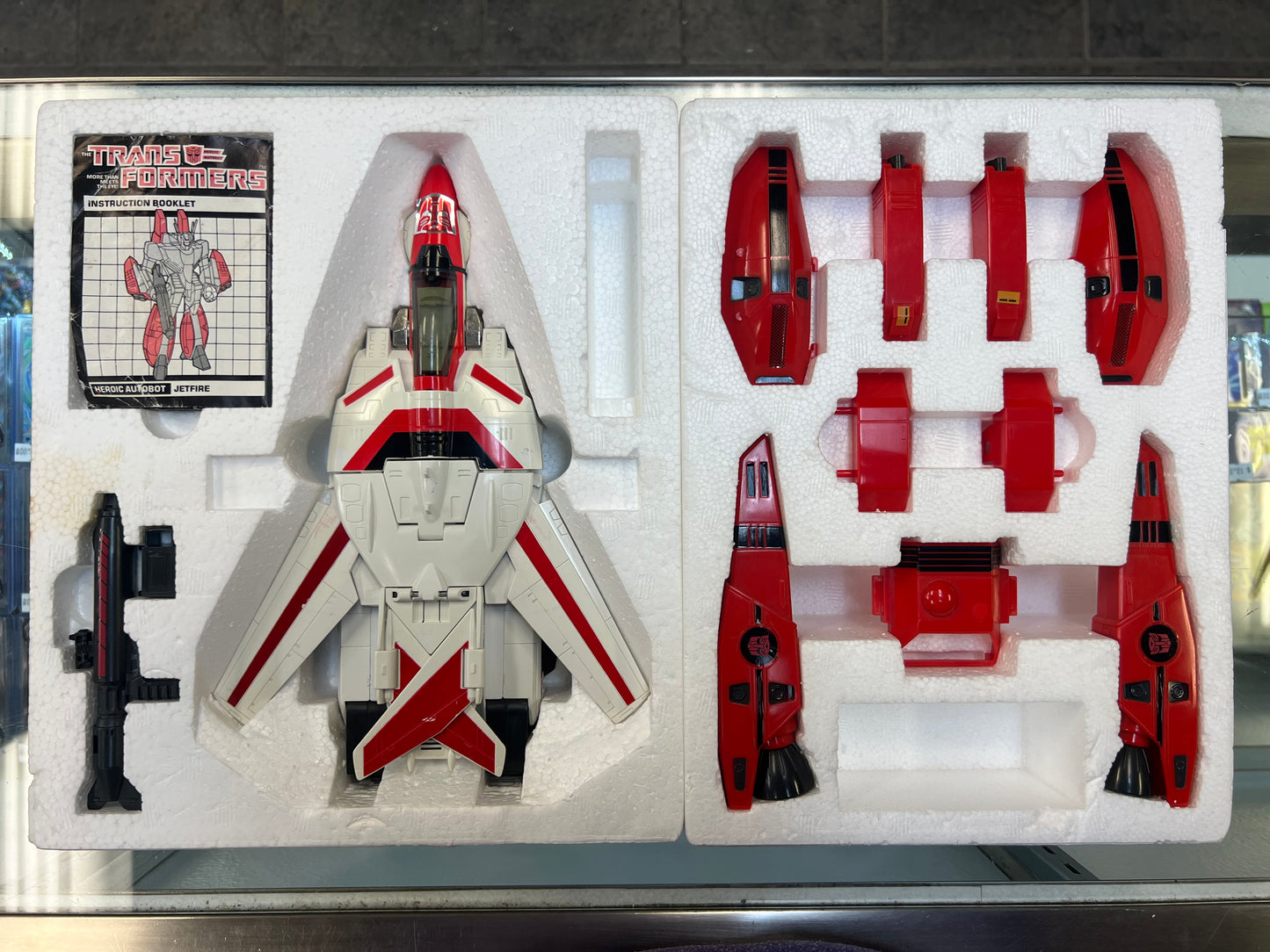 Transformers G1 1984 - Jetfire - Autobot Air Guardian - (5797) COMPLETE OPENED BOX!