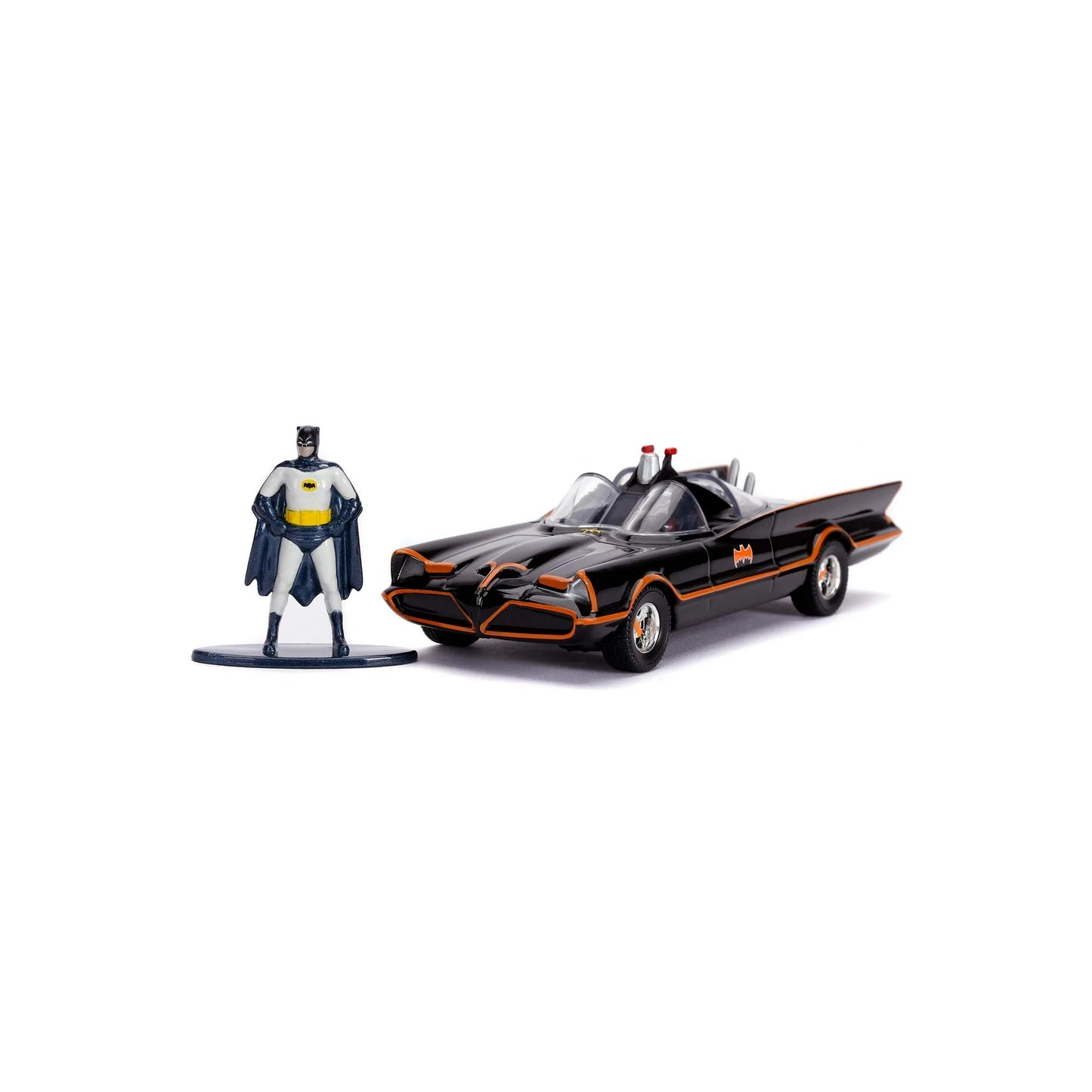 Jada Toys - Batman TV Series - Classic TV Series Batmobile & Batman - 1:32 Scale