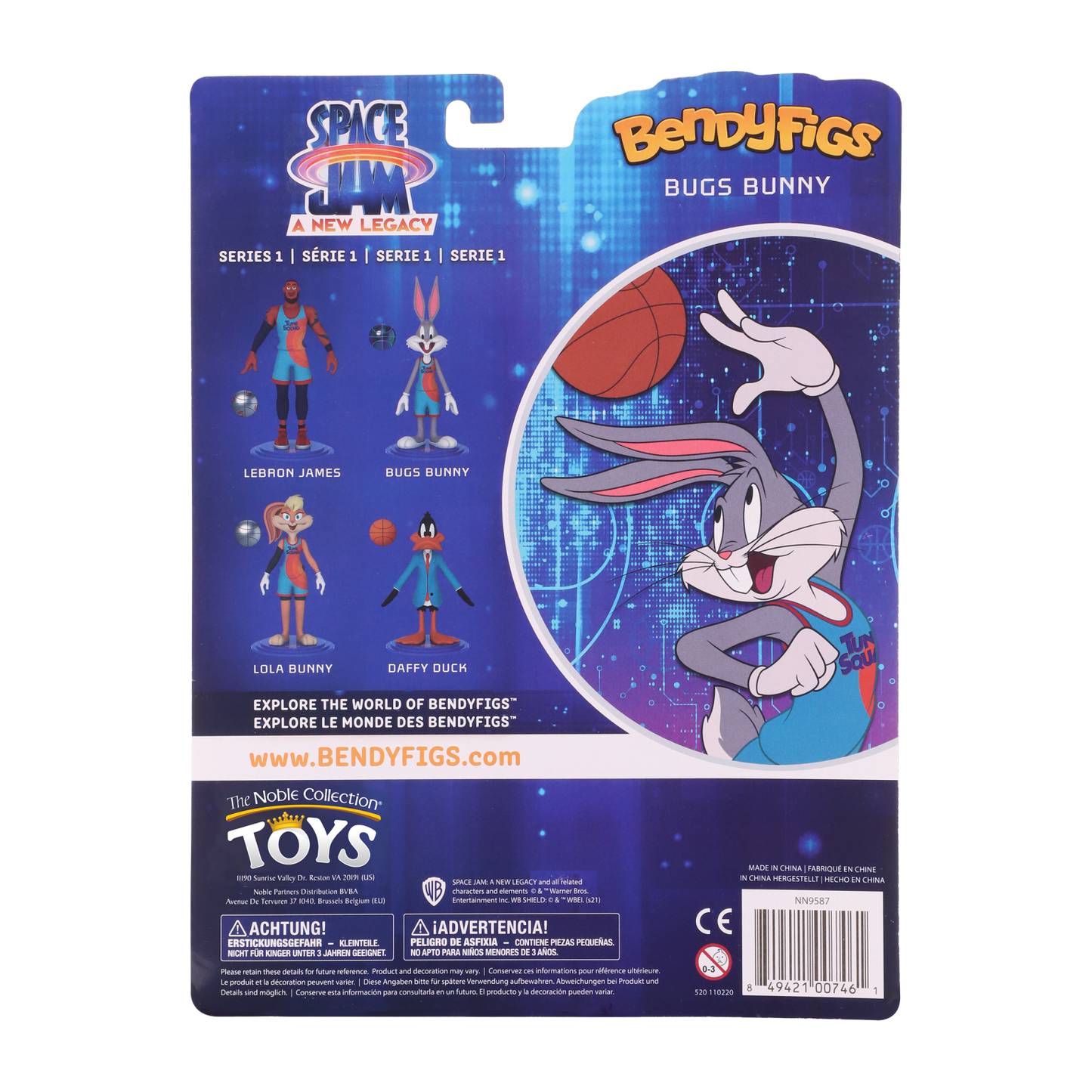 Bendyfigs – Space Jam: A New Legacy - Bugs Bunny