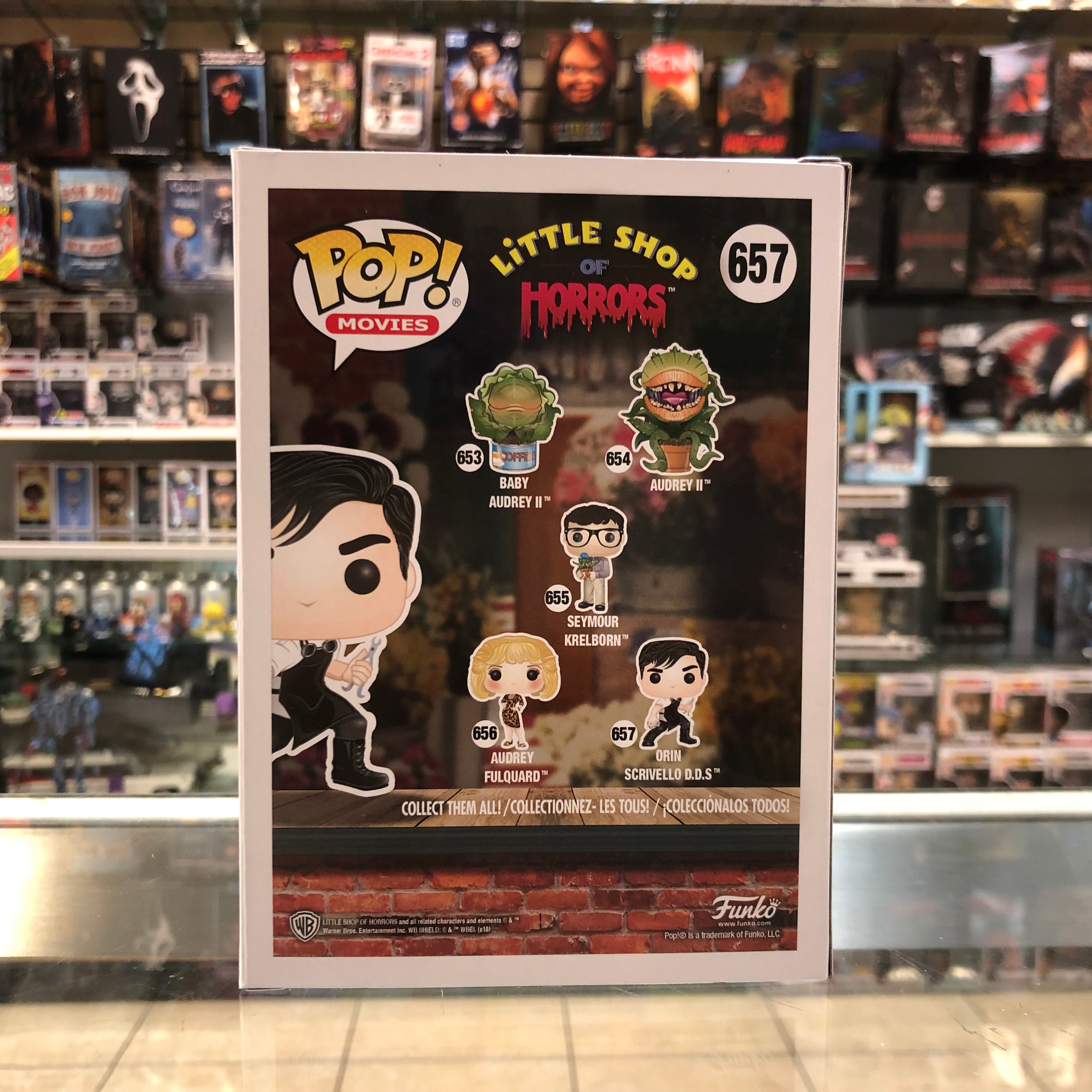 Funko Pop! Movies - Little Shop of Horrors - Orin Scrivello D.D.S. - 6 –  Cosmic Destroyer's Collectibles