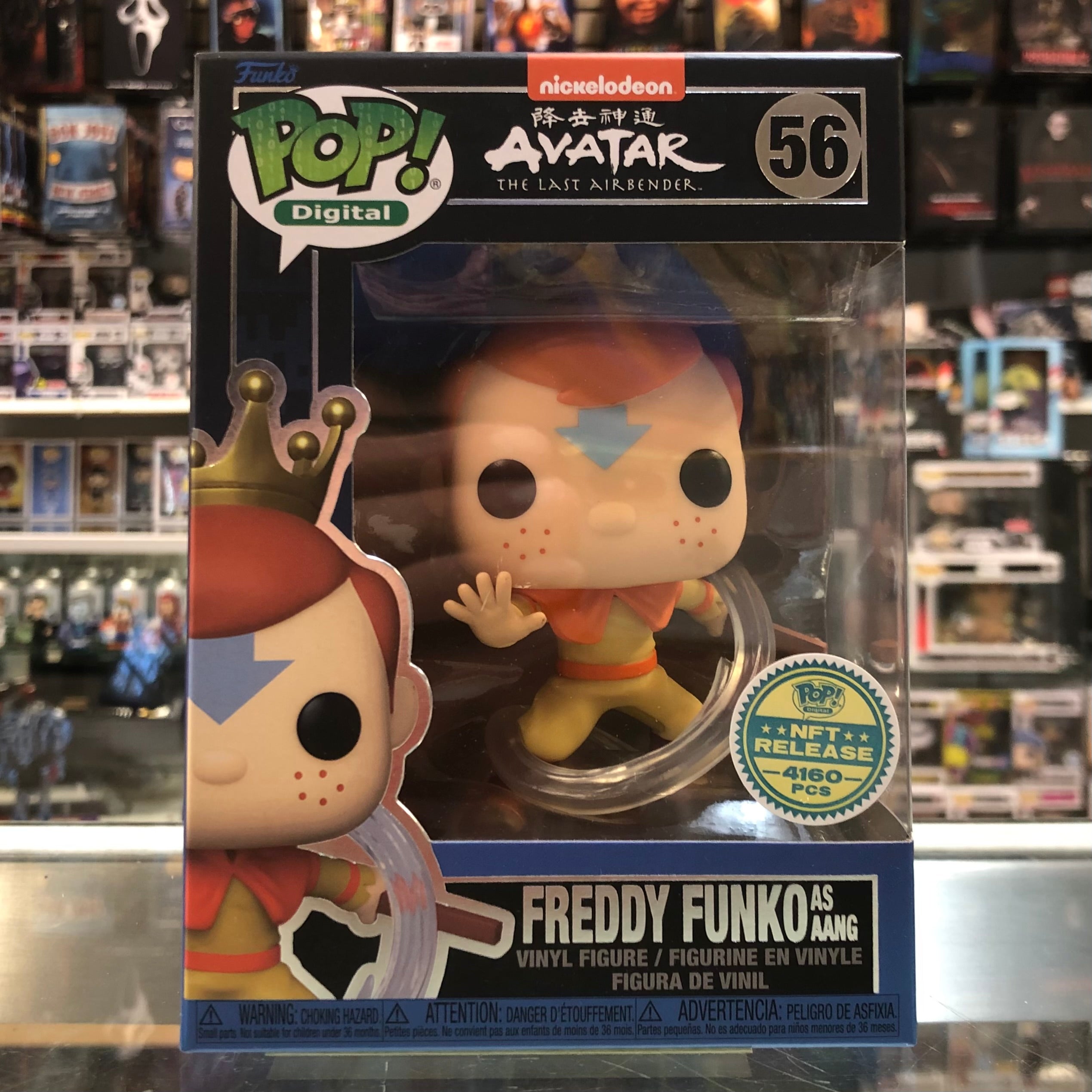 Funko Pop! Avatar: The Last Airbender - Freddy Funko as Aang shops (NFT 4160 pcs)