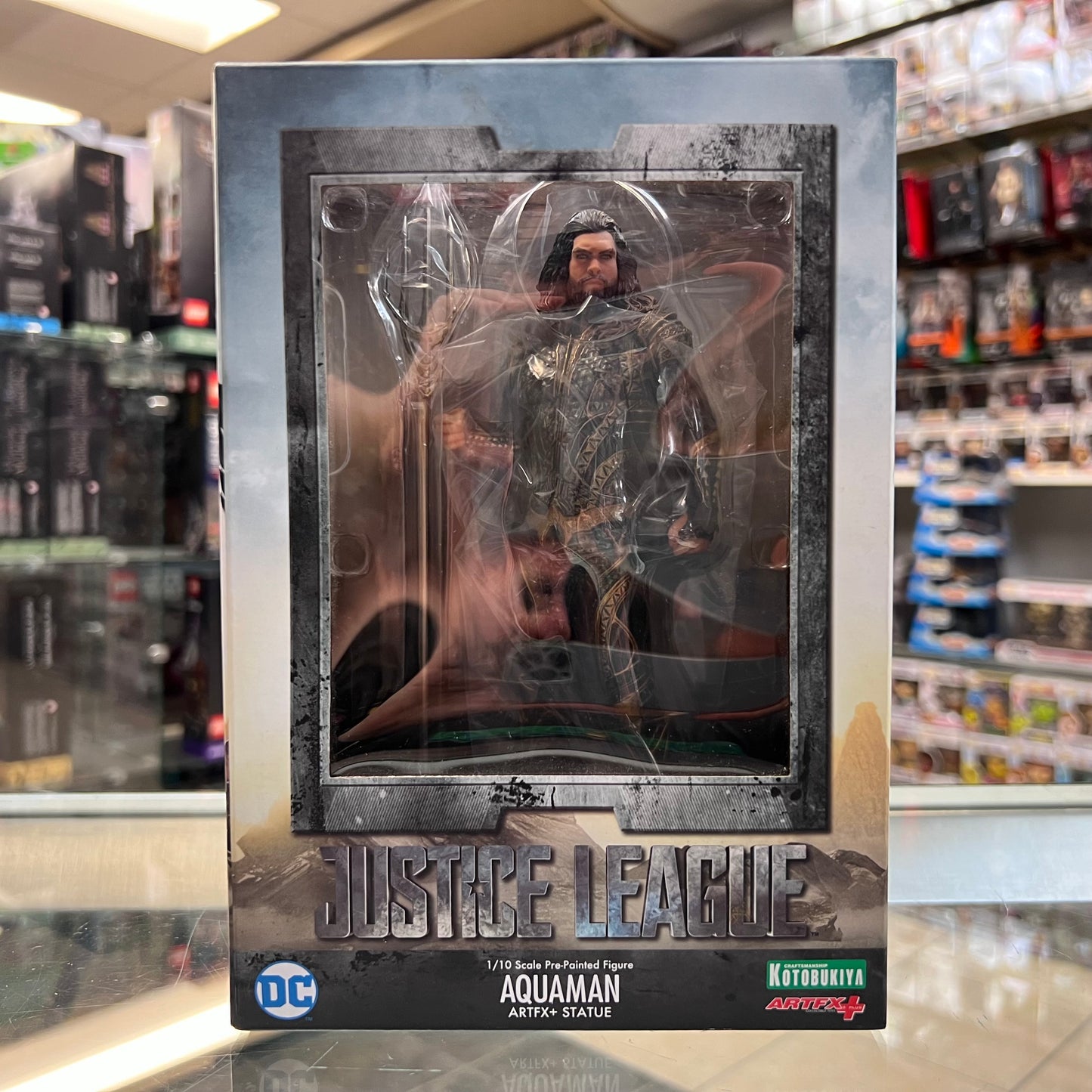 DC - JUSTICE LEAGUE - AQUAMAN - 1/10 Scale - Statue - ARTFX+